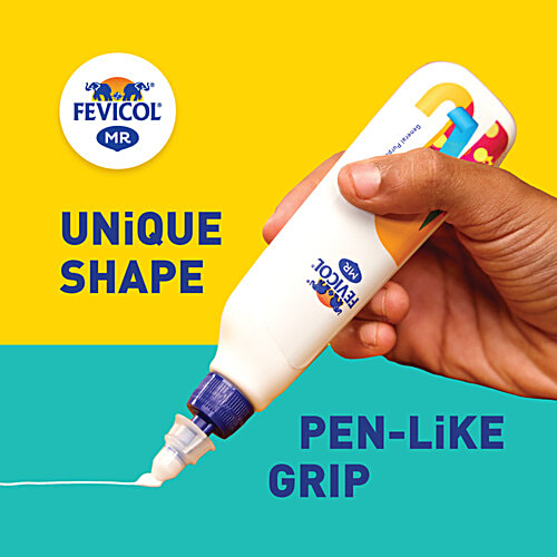Fevicol MR General Purpose Adhesive, 3x200 g Multipack For Arts, Crafts, Homes & Offices, Quick-Drying Formula, Mess Free Nozzle, Pen Like Grip