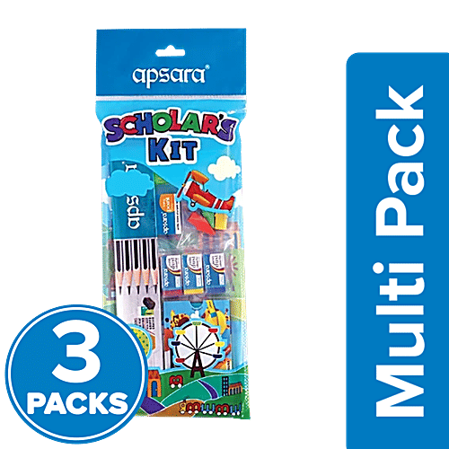Apsara Scholar's Kit, 3x1 pc (Multipack) 