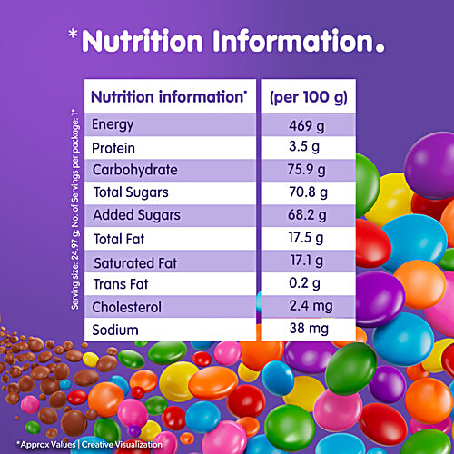 Cadbury Gems Chocolate Pack, 2x24.97 g (Multipack)