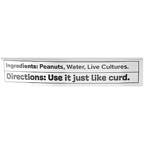 One Good Peanut Curd, 3 x 450 g Multipack
