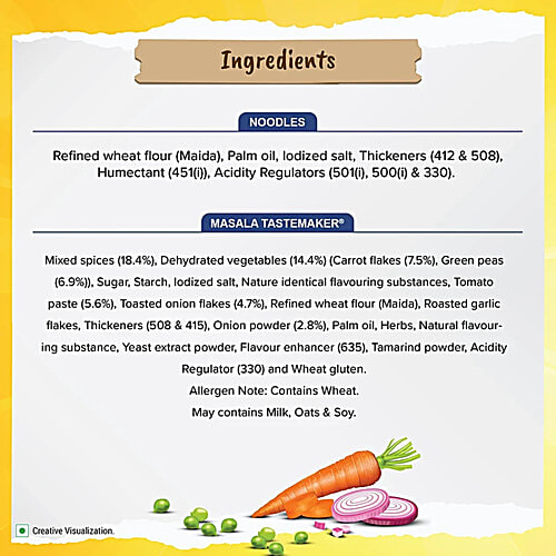 Maggi Masala Cuppa Noodles, 2x70.5 g (Multipack) Made with Finest Quality Spices & Ingredients