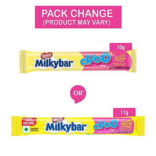 Nestle Milkybar Strawberry Creamy Treat, 6x11 g (Multipack) 
