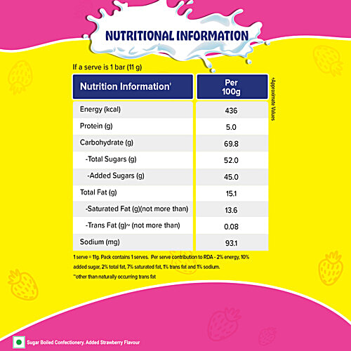 Nestle Milkybar Strawberry Creamy Treat, 6x11 g (Multipack) 