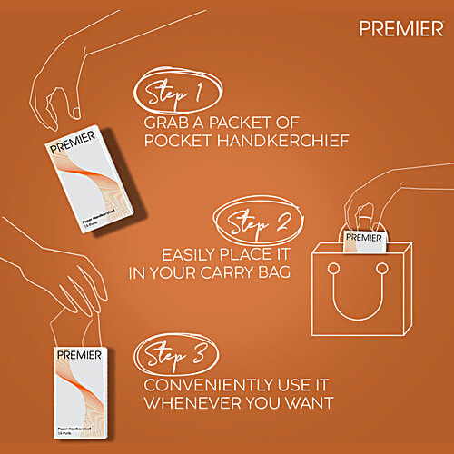 Premier Paper Handkerchief - 2 Ply, 2x(10x15 Pulls) (Multipack)