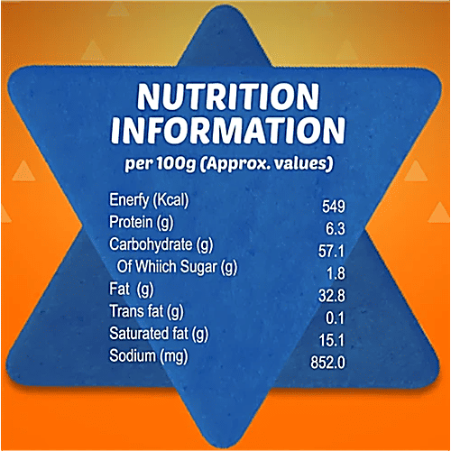 Bingo! Mad Angles Very Peri Peri Corn Based, Spicy Crunchy Chips, Perfect For Snacking, 3 x 33 g Multipack 