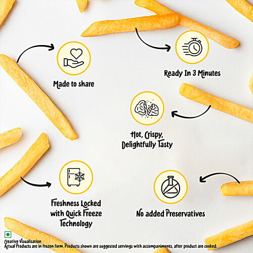 McCain French Fries, 2x420 g Multipack 