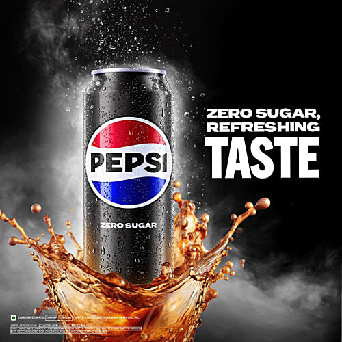 Pepsi Zero Sugar Soft Drink, 6 x 300 ml Multipack 