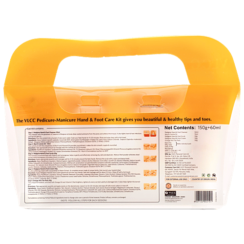 VLCC Gold Facial Kit 60 g + Gold Bleach 60 g + Manicure & Pedicure Kit 210 g, Combo (3 Items)