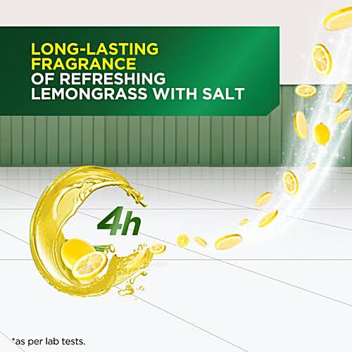 Vim Ultrapro Sparkling Lemon Floor Cleaner, 2x1 L (Multipack) 100% Removal of Tough Stains, Germ Removal, Spa Like Fragrance