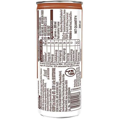 Nescafe  Classic Latte Cold Coffee, 3x200 ml (Multipack) Smooth & Creamy Texture, Refreshing & Satisfying Beverage