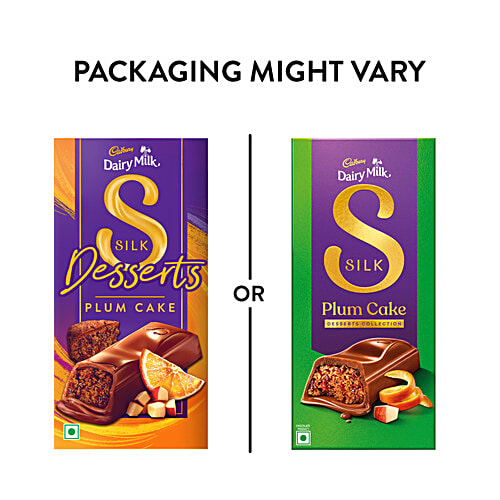 bb Combo Silk Desserts Plum Cake Small & Fresho Rose Red Flower 1 pc, Combo 2 Items 