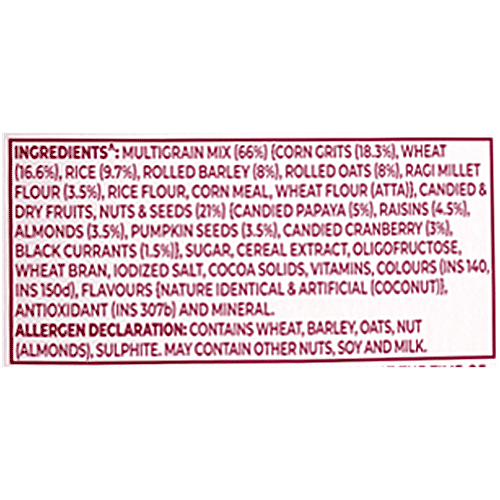 Kellogg's Fruit, Nut & Seeds Muesli 12 In 1 Power Breakfast, 2x240 g (Multipack)