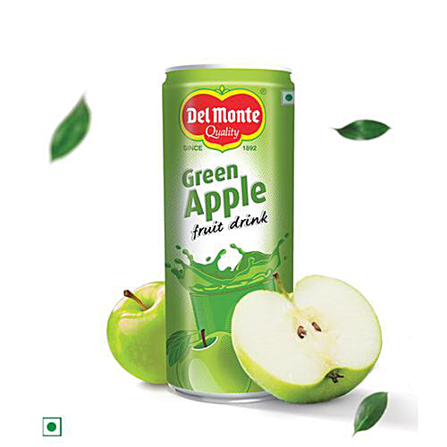 Del Monte Fruit Drink - Green Apple, 2 x 240 ml Multipack 