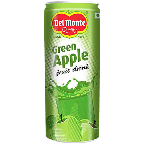Del Monte Fruit Drink - Green Apple, 6 x 240 ml Multipack 