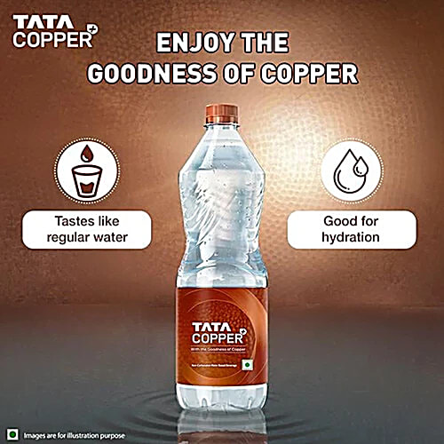 Tata  Copper+ Water With Goodness Of Copper, 6x1 L (Multipack) 
