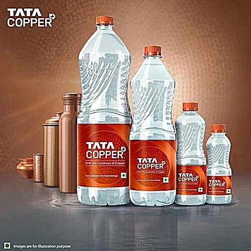 Tata  Copper+ Water With Goodness Of Copper, 6x1 L (Multipack) 