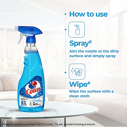 bb Combo Glass & Multi-Surface Cleaner Spray Bottle (2x1L) + Refill, Combo 3 items 
