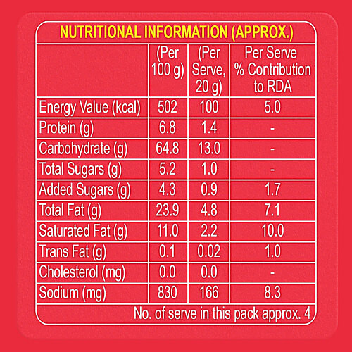 Crax Corn Curls Cheese Delight Puffs, 4x82 g (Multipack)