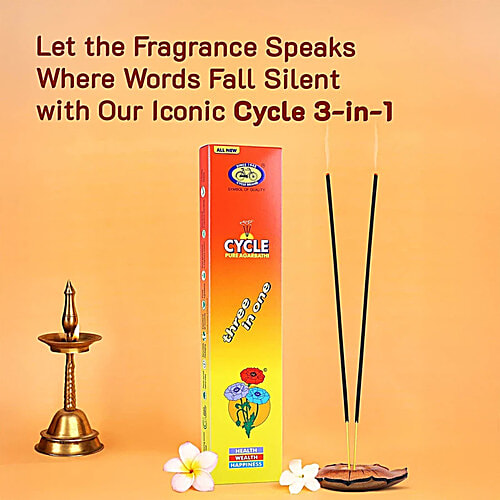 Cycle Three In One Pure Agarbathies, 2x50 g (Multipack)