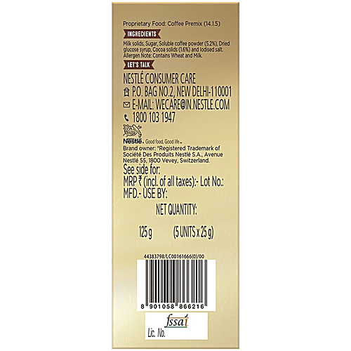 Nescafe Choco Mocha Instant Coffee Premix, 2x125 g (Multipack)