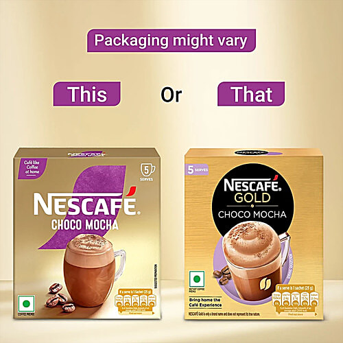 Nescafe Choco Mocha Instant Coffee Premix, 2x125 g (Multipack)