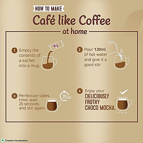 Nescafe Choco Mocha Instant Coffee Premix, 2x125 g (Multipack)