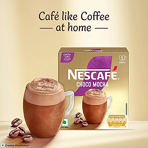 Nescafe Choco Mocha Instant Coffee Premix, 2x125 g (Multipack)