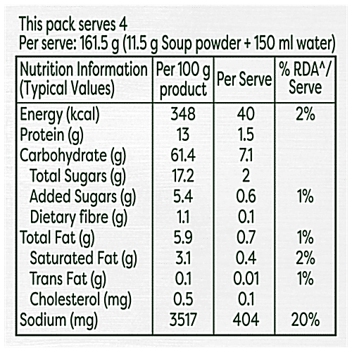 Knorr International Italian Mushroom Soup, 5x46 g (Multipack) No Added Preservatives