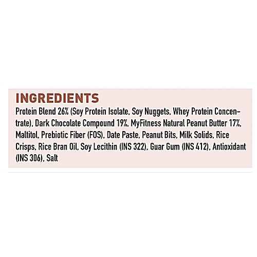 Pro.Fitness Choco Peanut Butter Protein Bar, 2x60 g (Multipack) High Protein, No Preservatives, Added Cranberry Bites, Crunchy