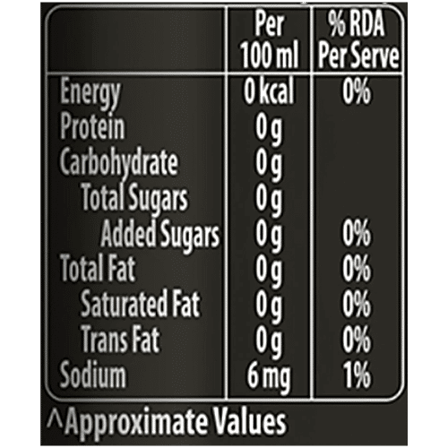Pepsi Zero Sugar Soft Drink, 6x300 ml (Multipack) 