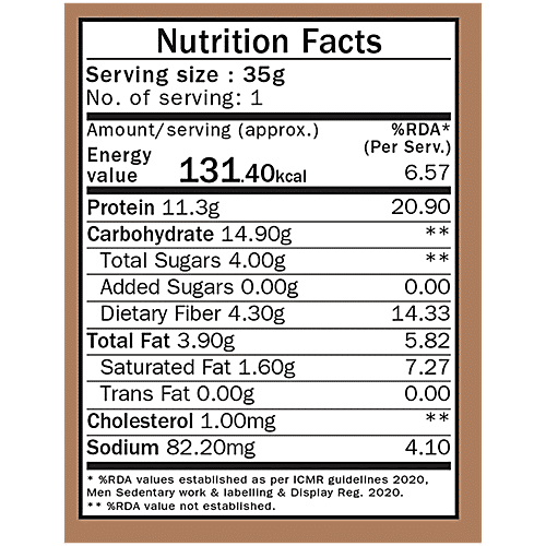 Phab Mocha Nut Fudge 11 g Protein Bar, 3x35 g (Multipack) 