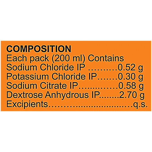 Prolyte ORS Orange Drink, 3x200 ml (Multipack)