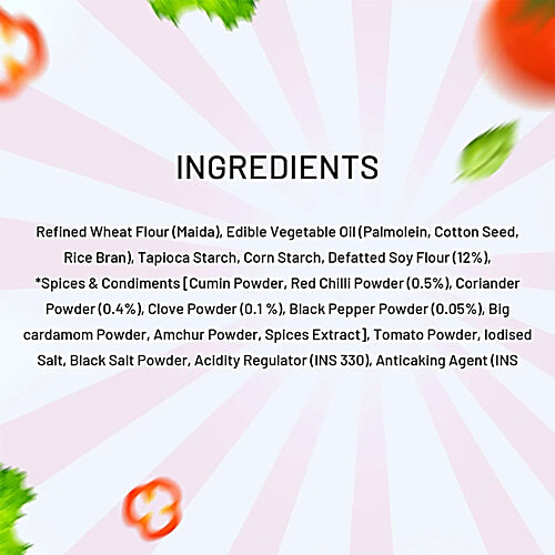 Haldiram's Snac Lite! Masala Dhamaka Soya Katori, 2x50 g (Multipack)