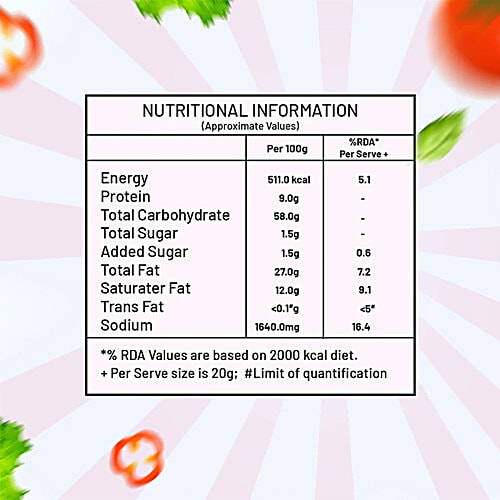 Haldiram's Snac Lite! Masala Dhamaka Soya Katori, 2x50 g (Multipack)
