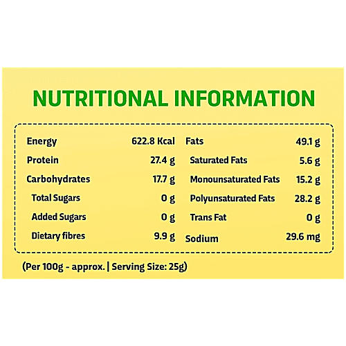 True Elements Roasted Mixed Seeds - Pumpkin, Sunflower & Flax, 2x125 g (Multipack) High Protein, Very Low Sodium