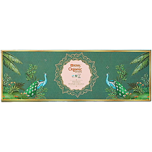 bb Royal Organic Premium Dry Fruit Collection - Almonds, Cashew, Raisins, 2x450 g (Multipack)