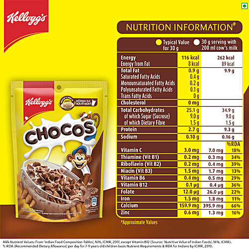 Kelloggs Chocos, 110 g  