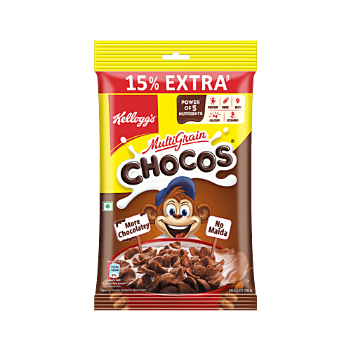 Kellogg's Multi Grain Chocos, 127 g  More Chocolatey, No Maida, Power of 5 nutrients