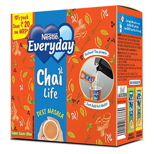 Buy Nestle Everyday Chai Life Instant Tea Premix Desi Masala Online