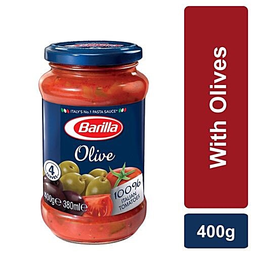 Barilla Pasta Sauce - Olives, 400 g Jar 