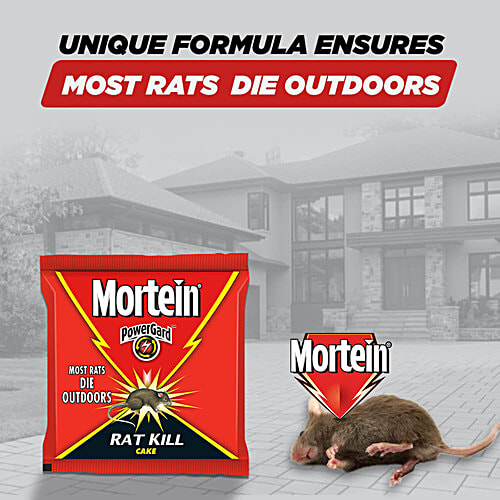 Buy Mortein Rat Kill Cake Power Gard 100 Gm Pouch Online At Best Price of Rs 51.20 bigbasket