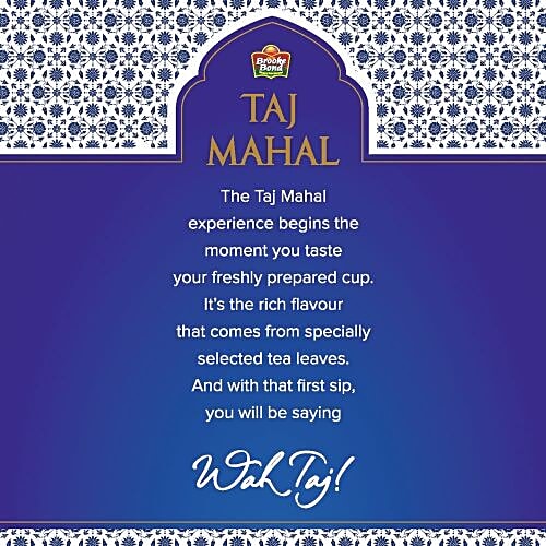Taj Mahal Tea, 1 kg Carton 