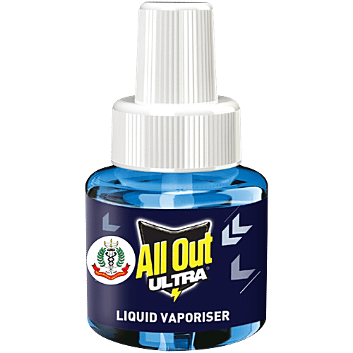 All Out Ultra Liquid Vaporizer/Mosquito Repellent Refill - Kills Dengue, Malaria & Chikungunya Mosquitoes, 45 ml  