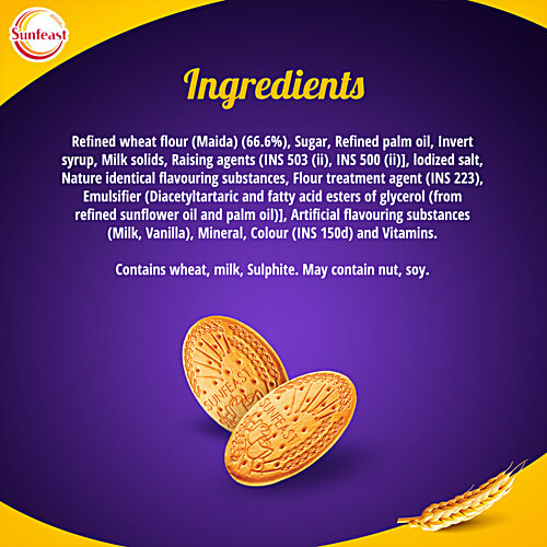 Sunfeast Marie Light Active Biscuits, 37 g Pouch