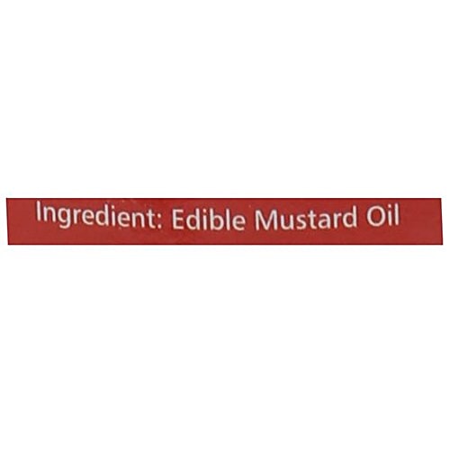 Rro Oil - Premium Mustard (Kachi Ghani), 1 L Bottle 