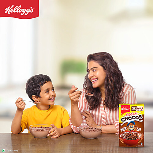 Kellogg's Multi Grain Chocos, 675 g More Chocolatey, No Maida, Power of 5 nutrients