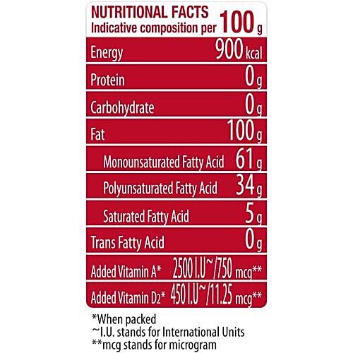 Dhara  Kachi Ghani Mustard Oil, 1 L  Fortified with Vitamin A & D2, 0% Trans Fat