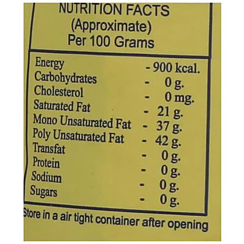 Idhayam Gingelly Oil, 1 L Pouch Zero Trans Fat & Cholesterol