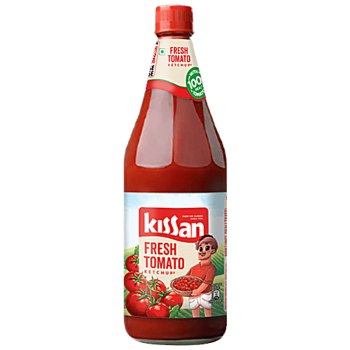 Buy Kissan Fresh Tomato Ketchup 1 Kg Bottle Online At Best Price of Rs 150 bigbasket