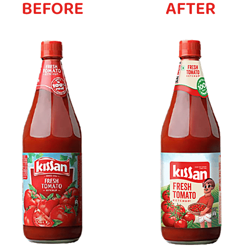 Buy Kissan Fresh Tomato Ketchup 1 Kg Bottle Online At Best Price of Rs